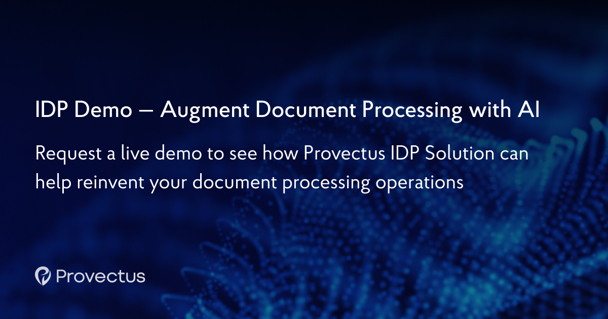 Intelligent Document Processing (IDP) Solution — Demo