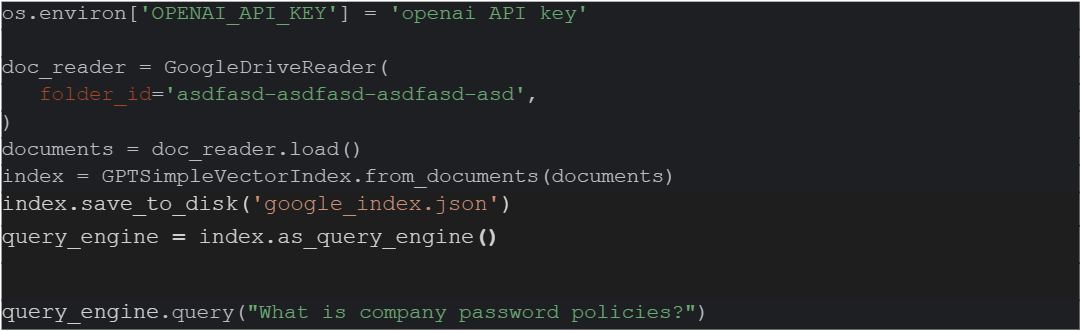 OpenAI API key access
