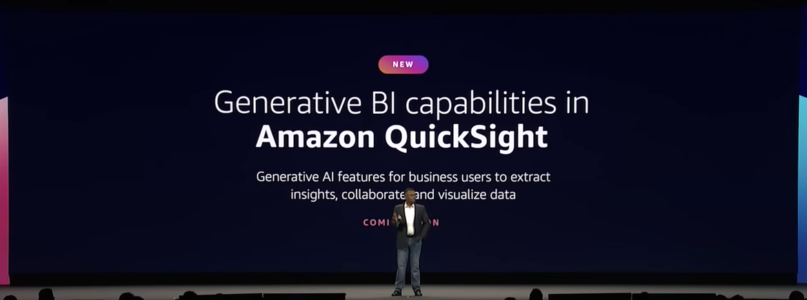 generative ai business intelligence aws