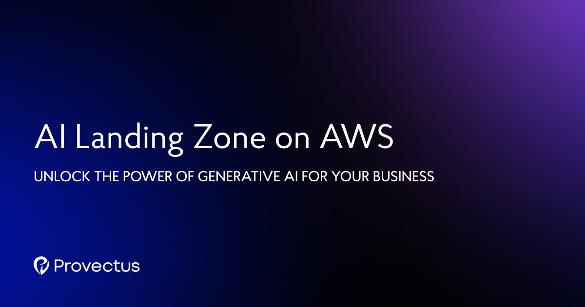 AI Landing Zone on AWS by Provectus